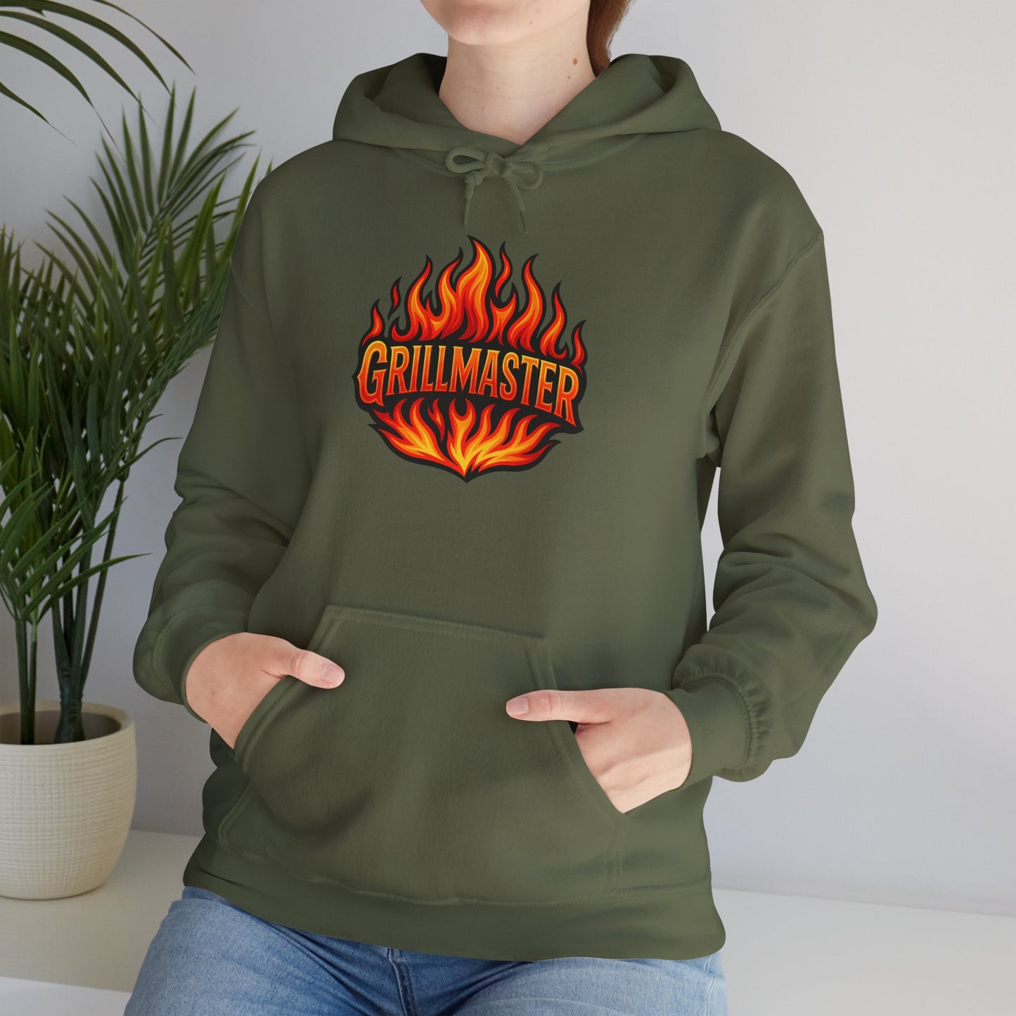 Grillmaster Hoodie – Fire Fueled, Meat Approved