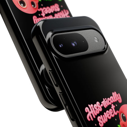 Phone Case — "Hiss-tically Sweet, Dangerously Cute" Worm Design