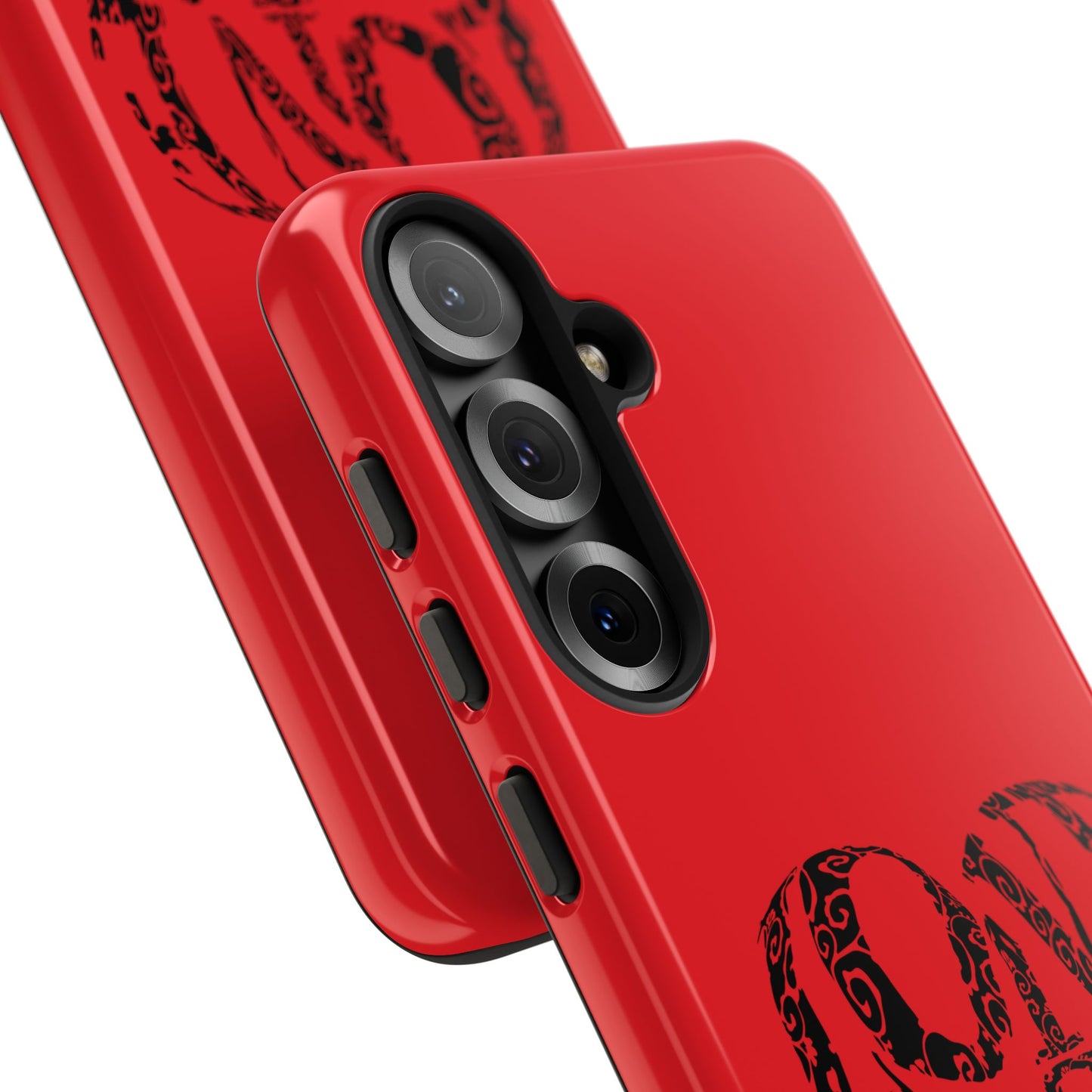 Red 'Love Justice' Heart Phone Case — Protective iPhone Cover, Valentine’s Gift