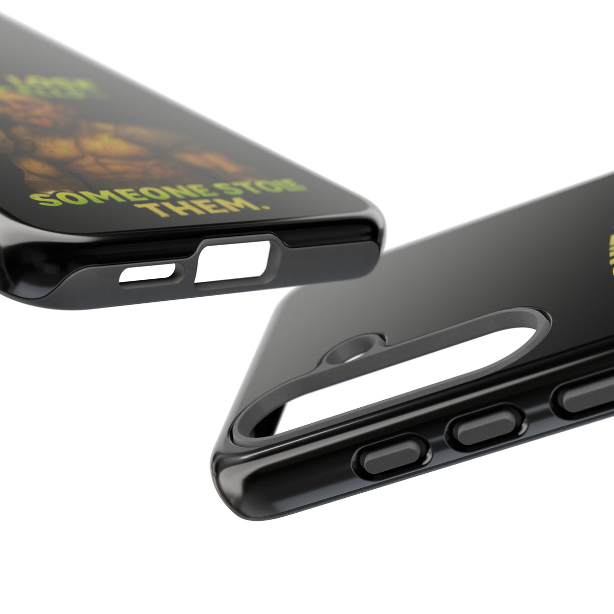 Phone Case — "I Didn't Lose Brain Cells, Someone Stole Them" Funny Zombie Warrior Protective Cover