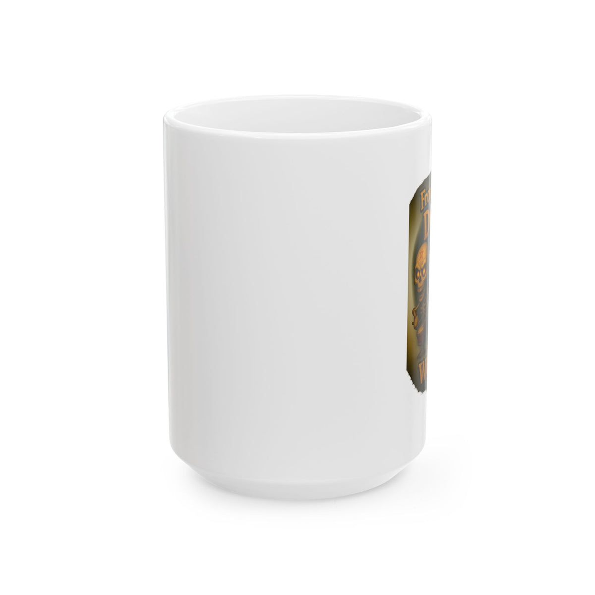 Skull Coffee Mug – From Dusk Till Doom We Jam (11oz, 15oz)