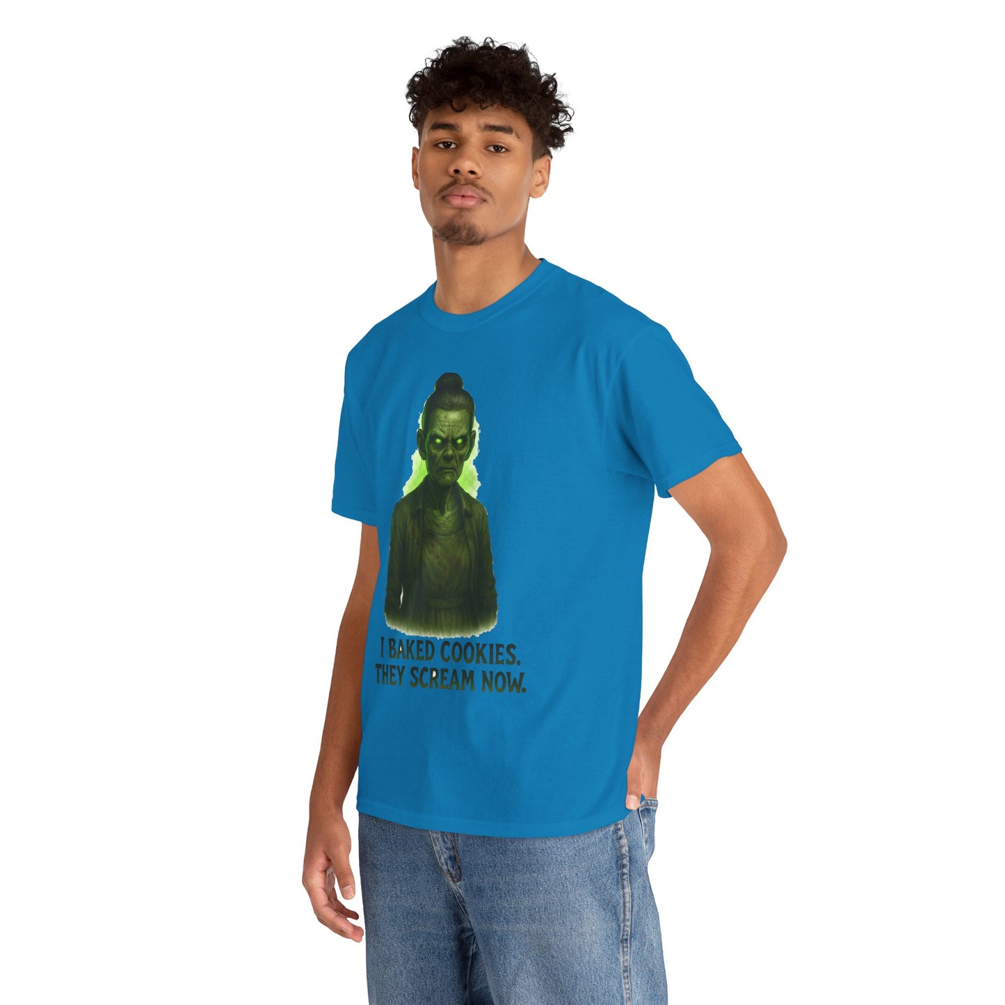 I Baked Cookies They Scream Tee — Funny Spooky Halloween Shirt