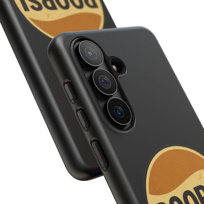 Poopsi Retro Logo Phone Case — Funny Vintage Soda-Inspired iPhone Cover
