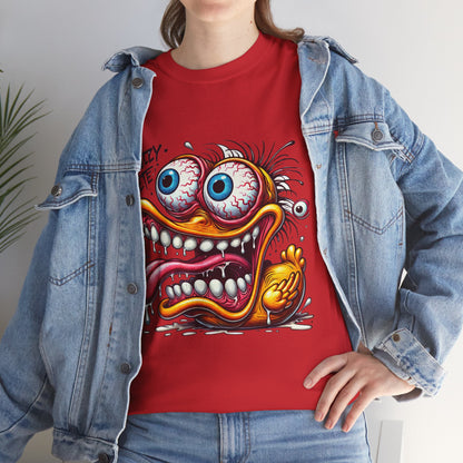 Whimsical Cartoon Tee with Fun Design