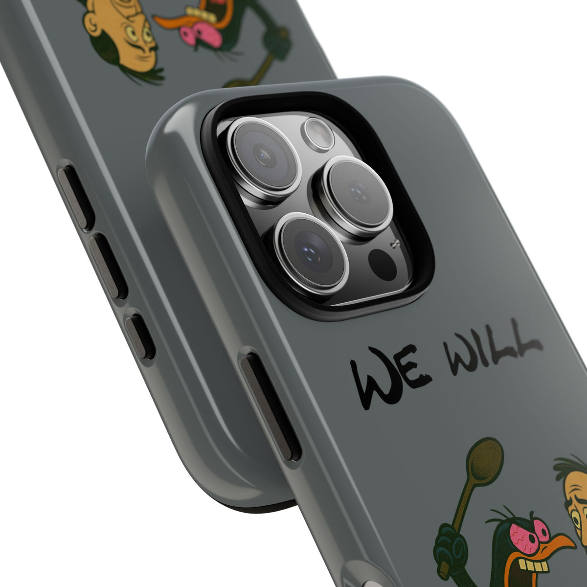 Phone Case - "We Will Resist" Cartoon Protest Design