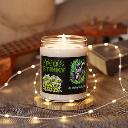 P.U. Stinky Candle - Fun Scented Soy Candle, Unique Gift, Home Fragrance, Quirky