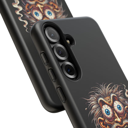 Phone Case — Wild Cartoon Monster Smoking Design