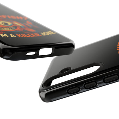 Phone Case — “Clownfish? I’m a Killer Joke.” Funny Creepy Fish Graphic