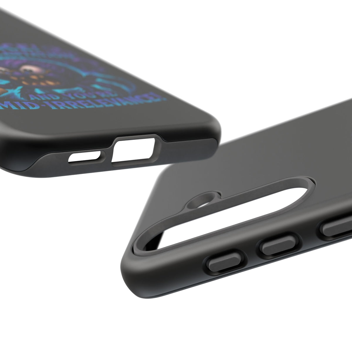 Phone Case — "Silence! I'm Mid-Incantation" Cute Angry Spider Magic Design