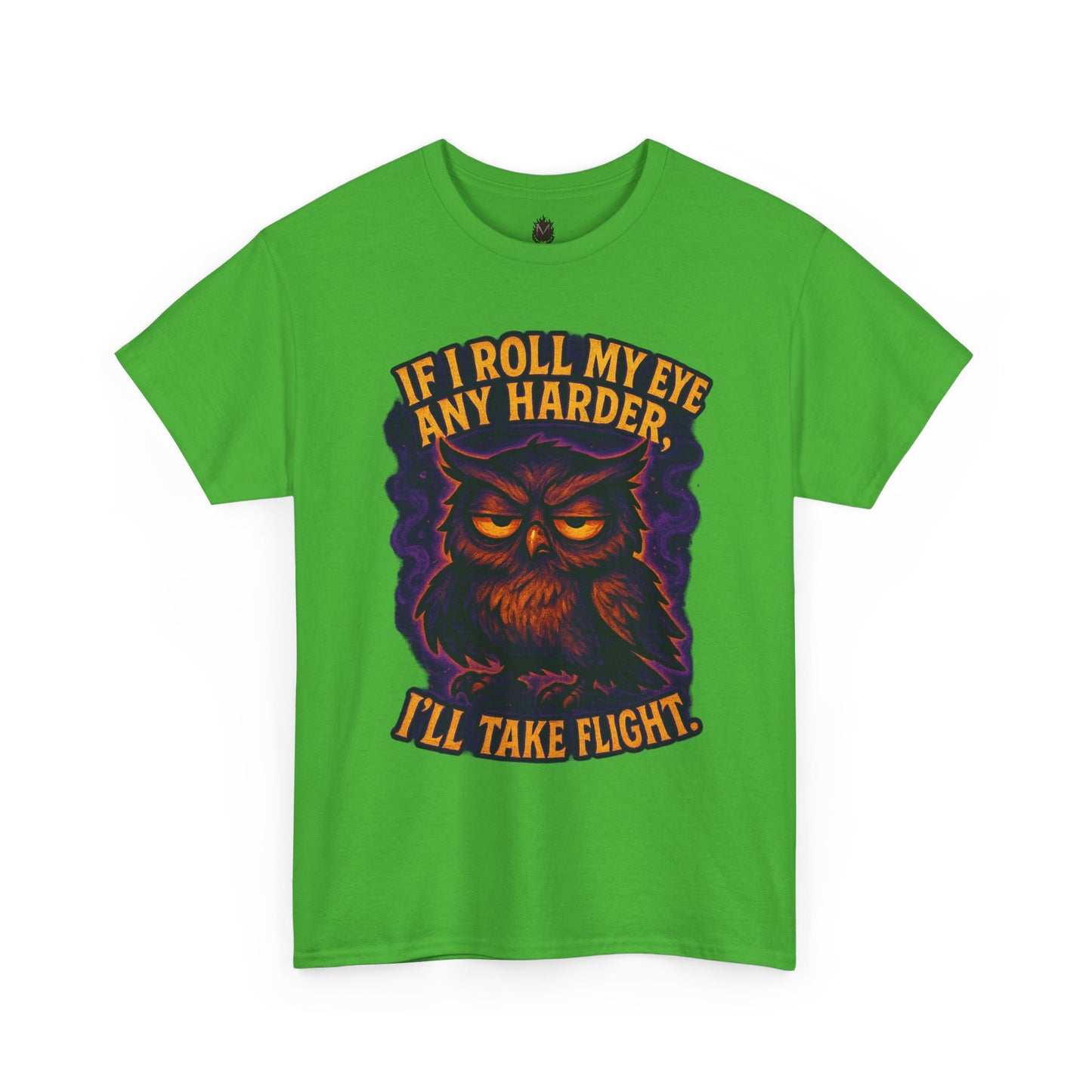 Rolling Eye Owl Tee | If I Roll My Eye Any Harder I'll Take Flight
