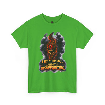 I See Your Soul Demon Eye T-Shirt | Horror Graphic Tee