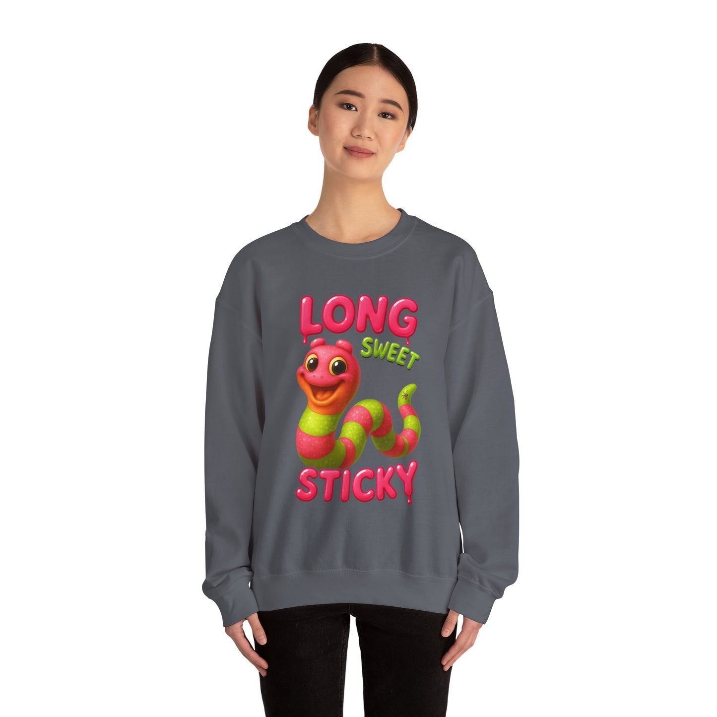 Long Sweet Sticky Crewneck Sweatshirt
