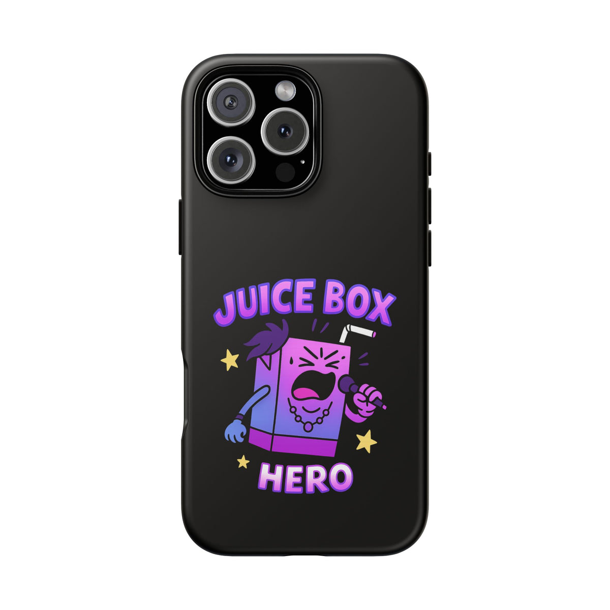 Phone Case — 'Juice Box Hero' Cute Cartoon Protective Cover