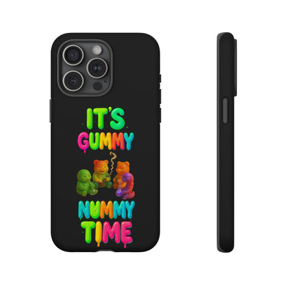 It's Gummy Nummy Time Phone Case — Colorful Gummy Bears Protective Case