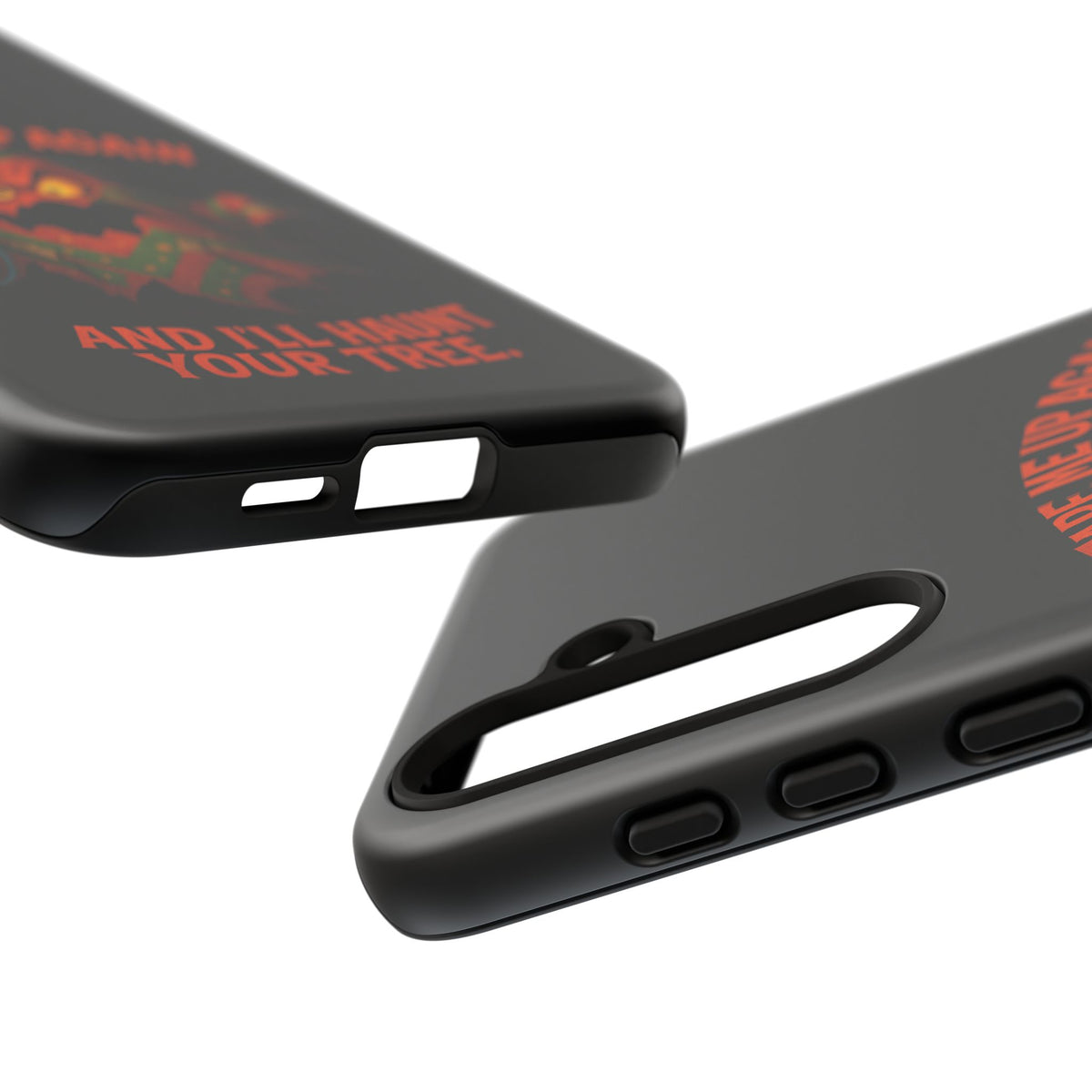 Phone Case - 'Tape Me Up Again and I'll Haunt Your Tree' Halloween Ghost Design