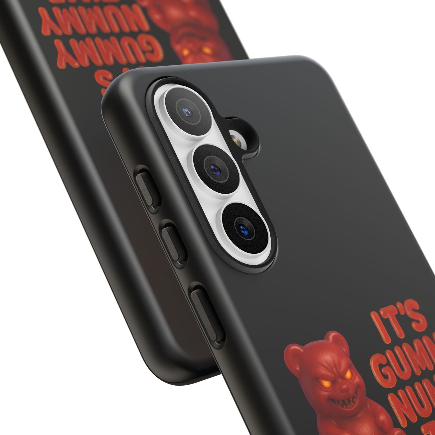Phone Case — "It's Gummy Nummy Time" Red Gummy Bear Protective Case