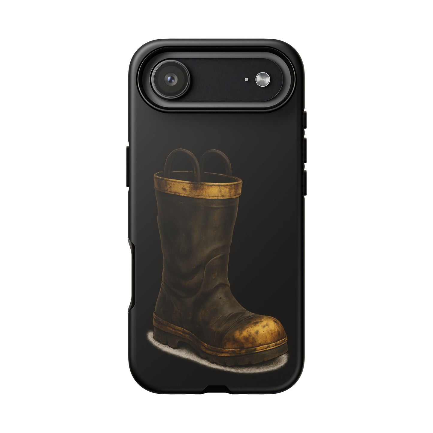 Vintage Fire Boot Phone Case — Rugged Protective iPhone Cover