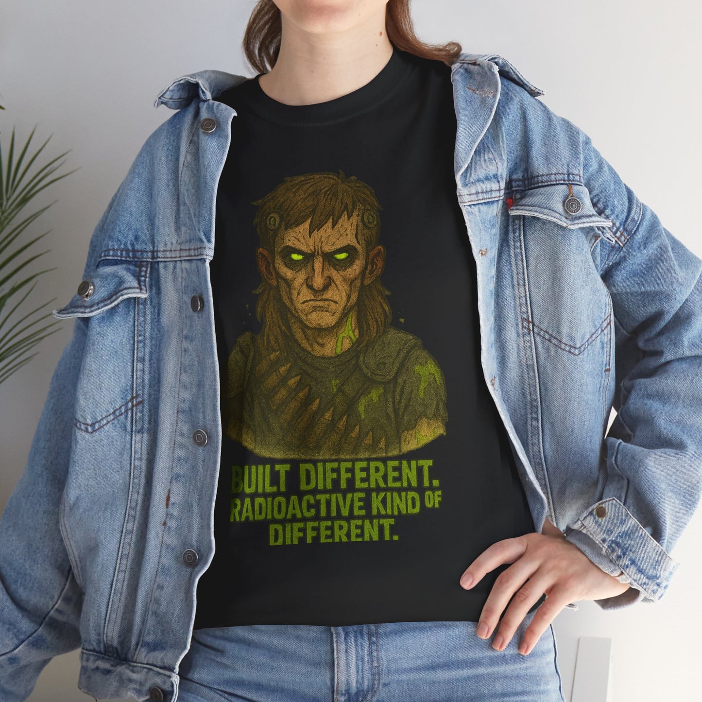 Mutant Warrior Graphic Tee — "Built Different, Radioactive and I Like It"