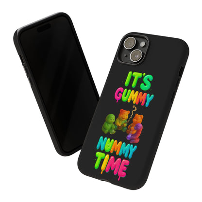 It's Gummy Nummy Time Phone Case — Colorful Gummy Bears Protective Case