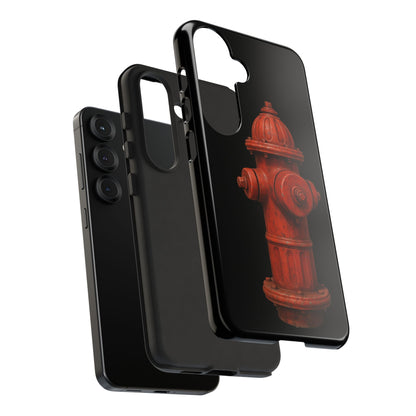 Red Fire Hydrant Phone Case — Tough Protective iPhone Cover