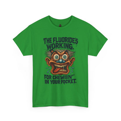 The Fluoride’s Working – Wild Smile Conspiracy Tee