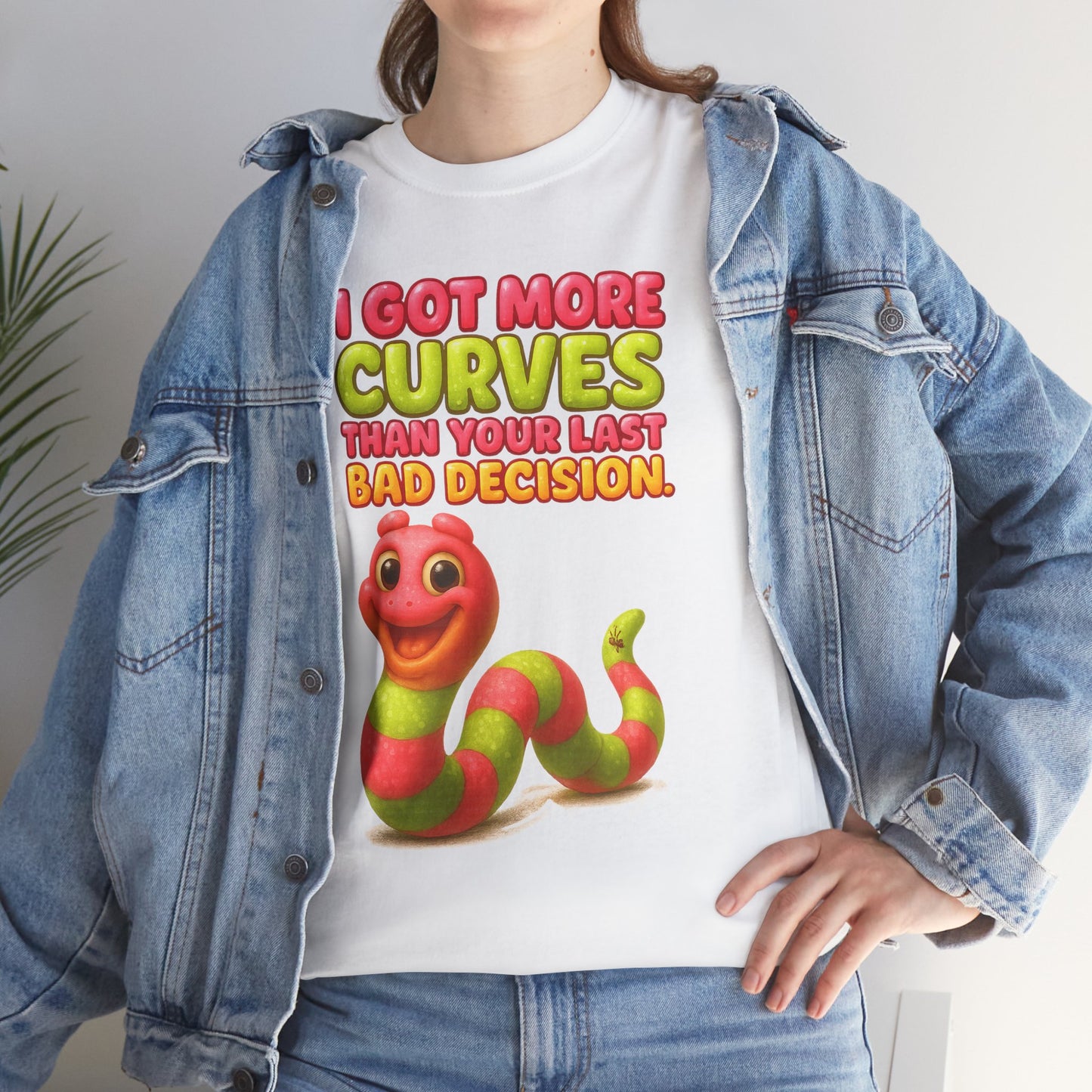 I Got More Curves – Gummy Snake Funny T-Shirt