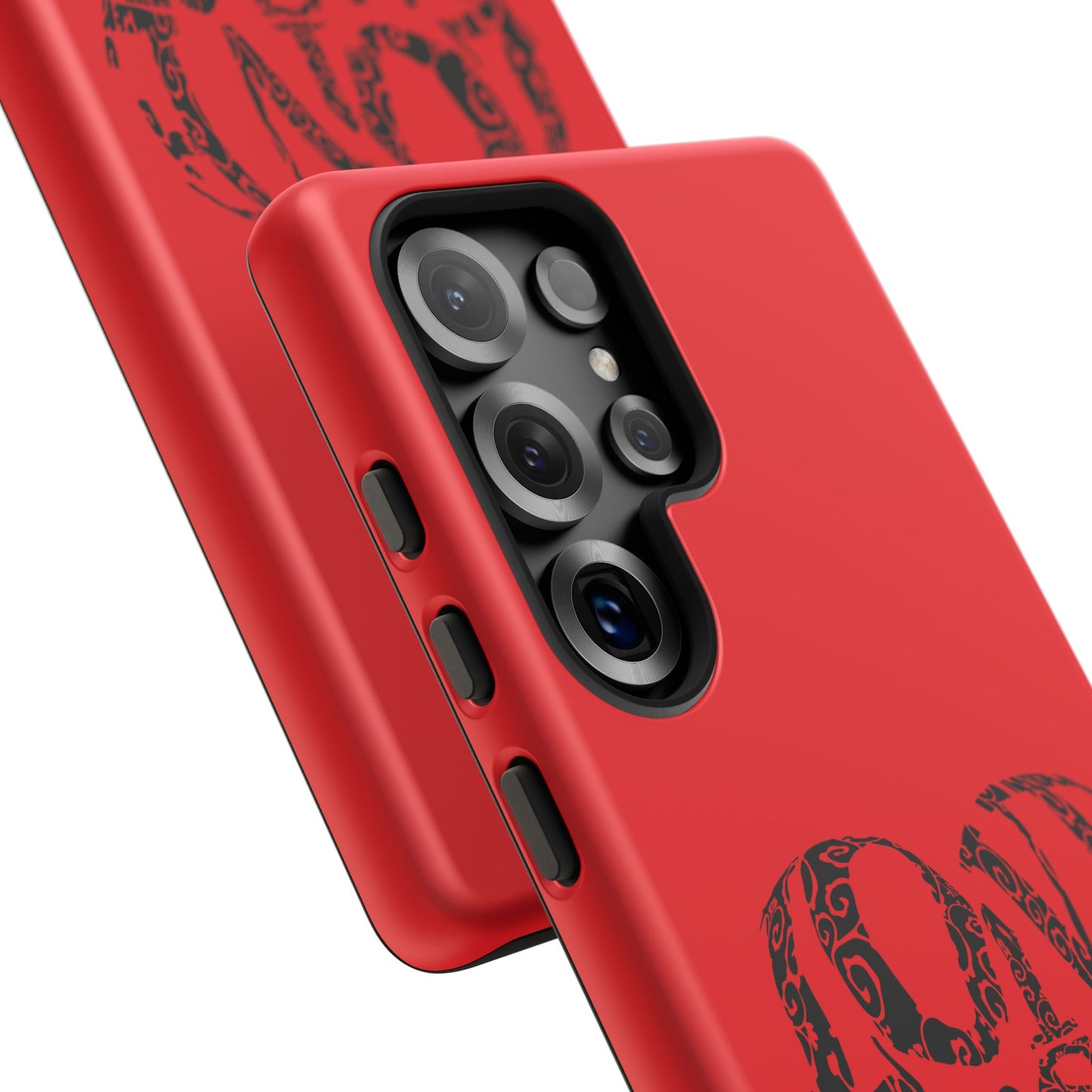 Red 'Love Justice' Heart Phone Case — Protective iPhone Cover, Valentine’s Gift