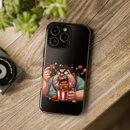 Phone Case — "Tough Cases" Chicken Wing Feast Graphic