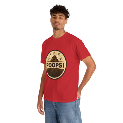 Poopsi Logo Tee | Funny Poop Graphic T-Shirt