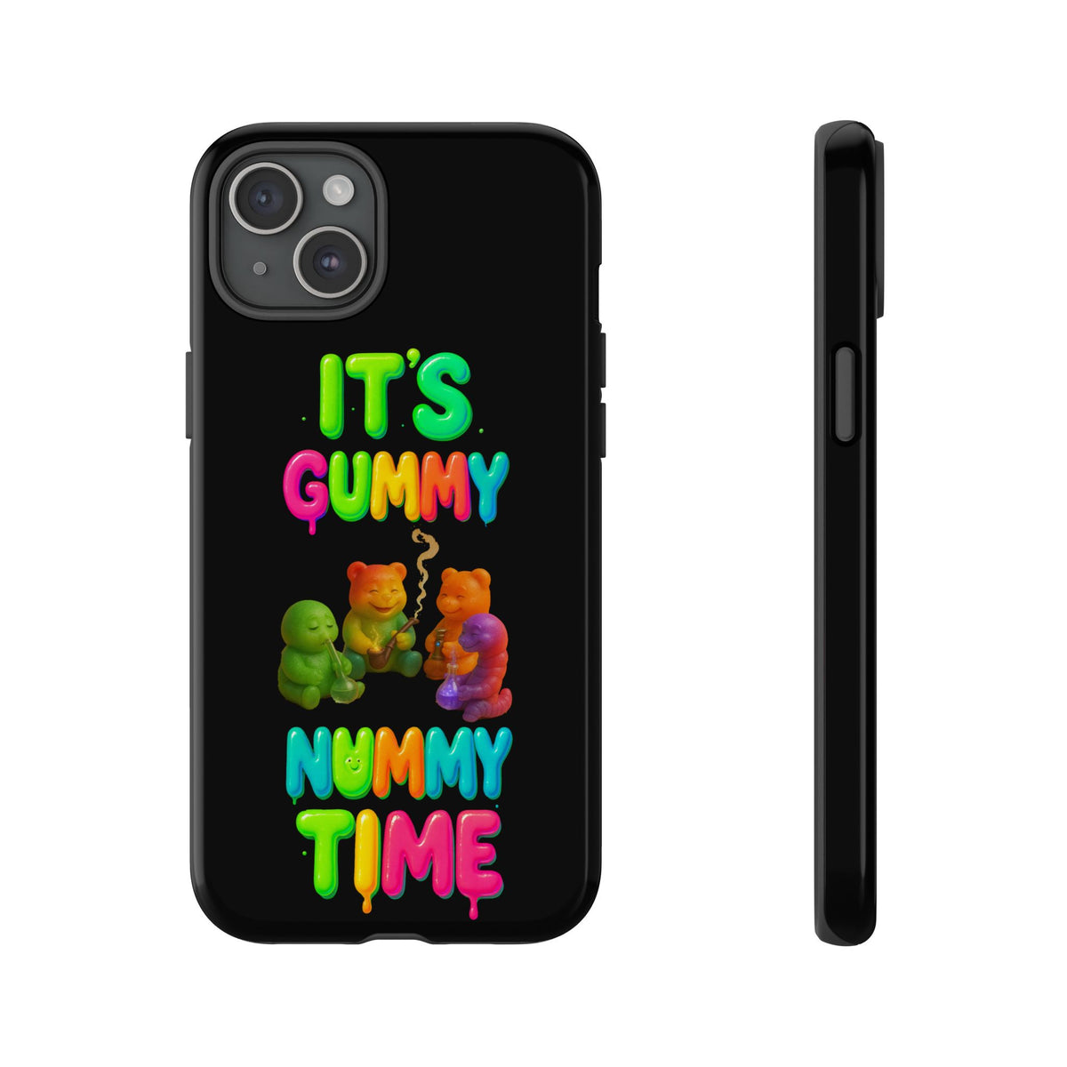 It's Gummy Nummy Time Phone Case — Colorful Gummy Bears Protective Case