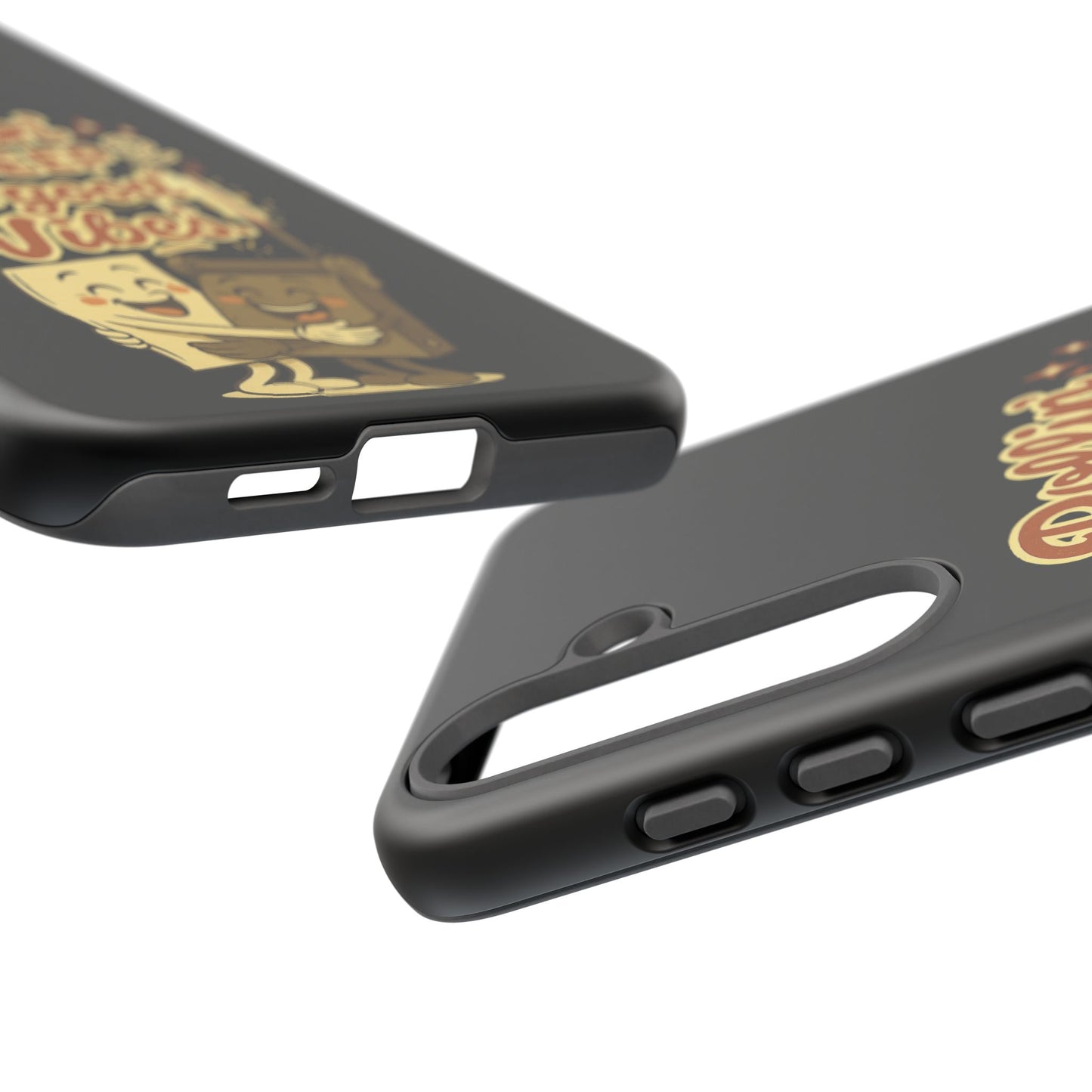 Phone Case — "Rollin' Deep in Good Vibes" Cartoon Retro Design