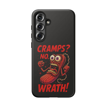 Phone Case — "Cramps? No, Wrath!" Retro Hot-Pepper Graphic