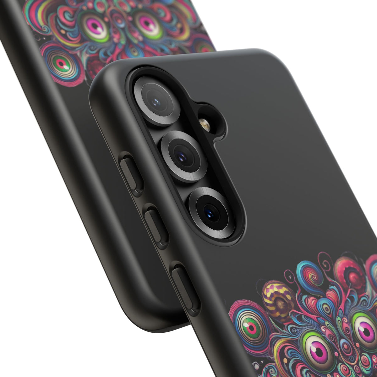 Psychedelic Smiling Eye Cluster Phone Case