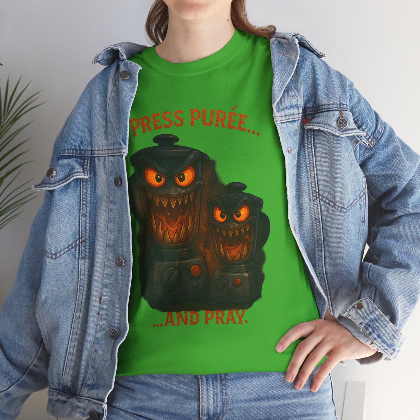 Pumpkin Press Purée Tee | Halloween Jack-o'-Lantern Shirt