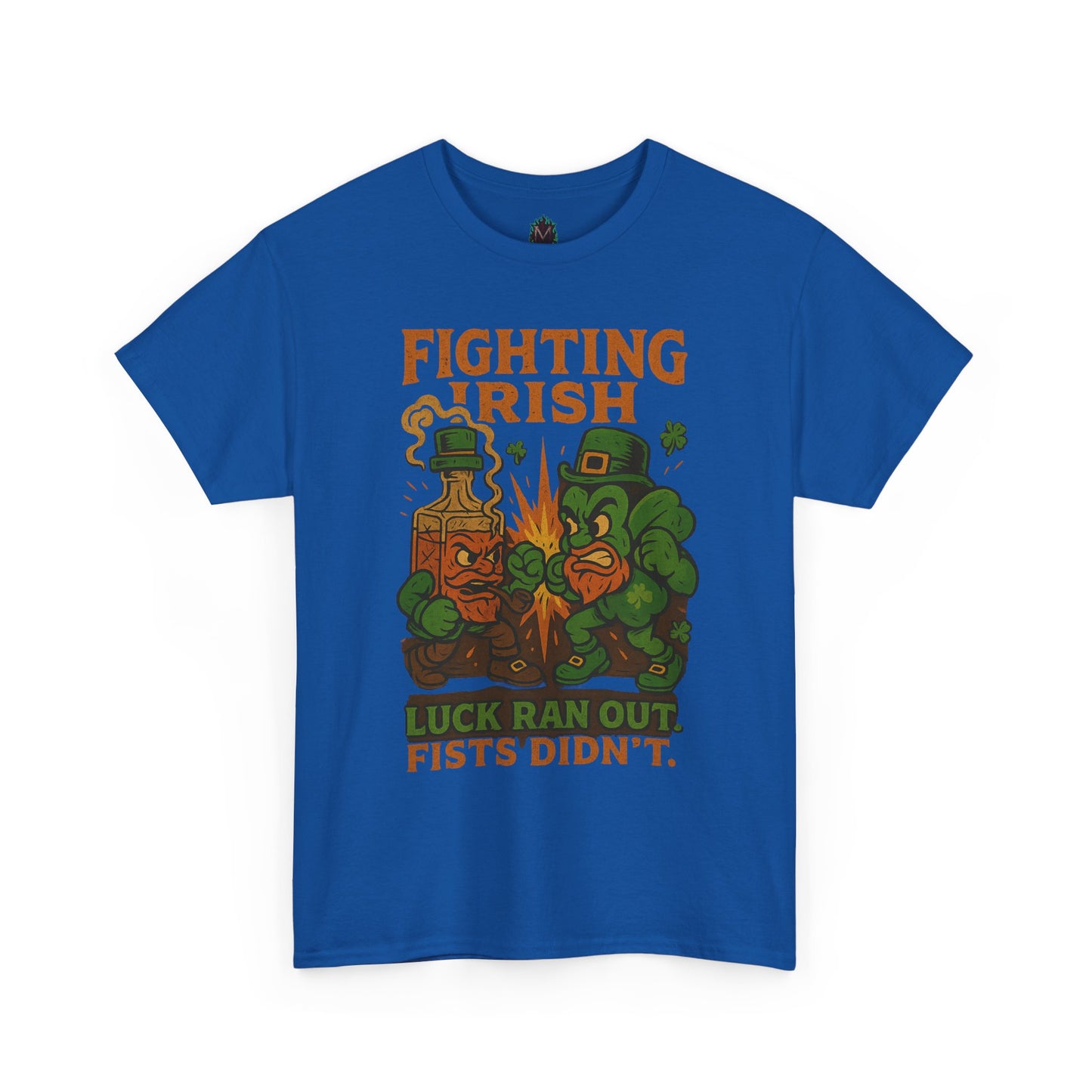Fighting Irish leprechaun brawl T-Shirt | St. Patrick's Day boxing design