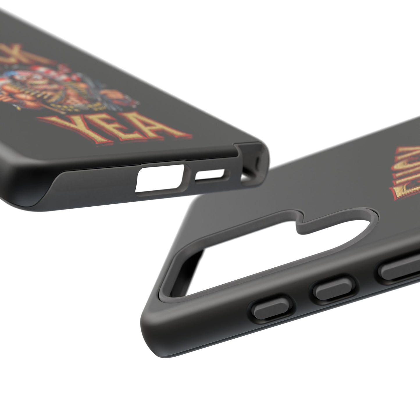Phone Case — "FUCK YEA" Patriotic Skeleton Soldier Graphic