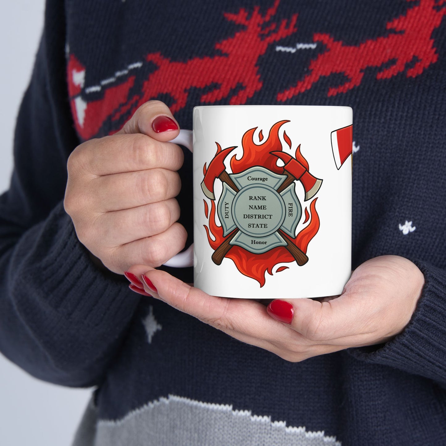 Not a Job, a Brotherhood – Firefighter Unity Mug
