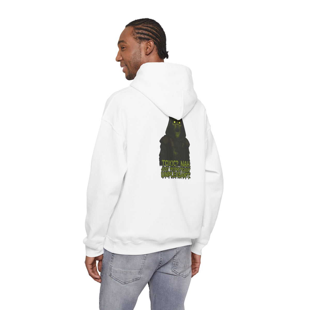Toxic Hoodie - 'TOXIC NAW' Graphic Sweatshirt