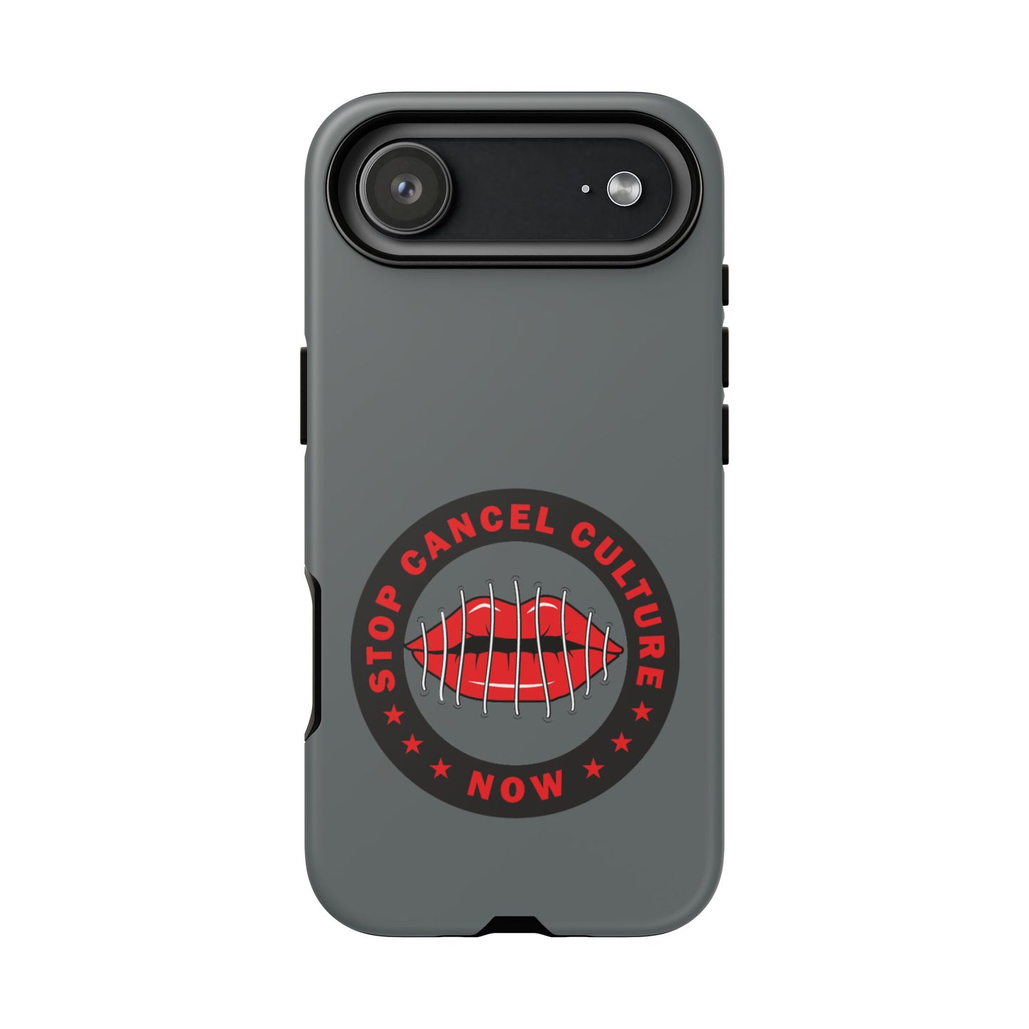 Phone Case — "Stop Cancel Culture Now" Graphic Tough Protective Case