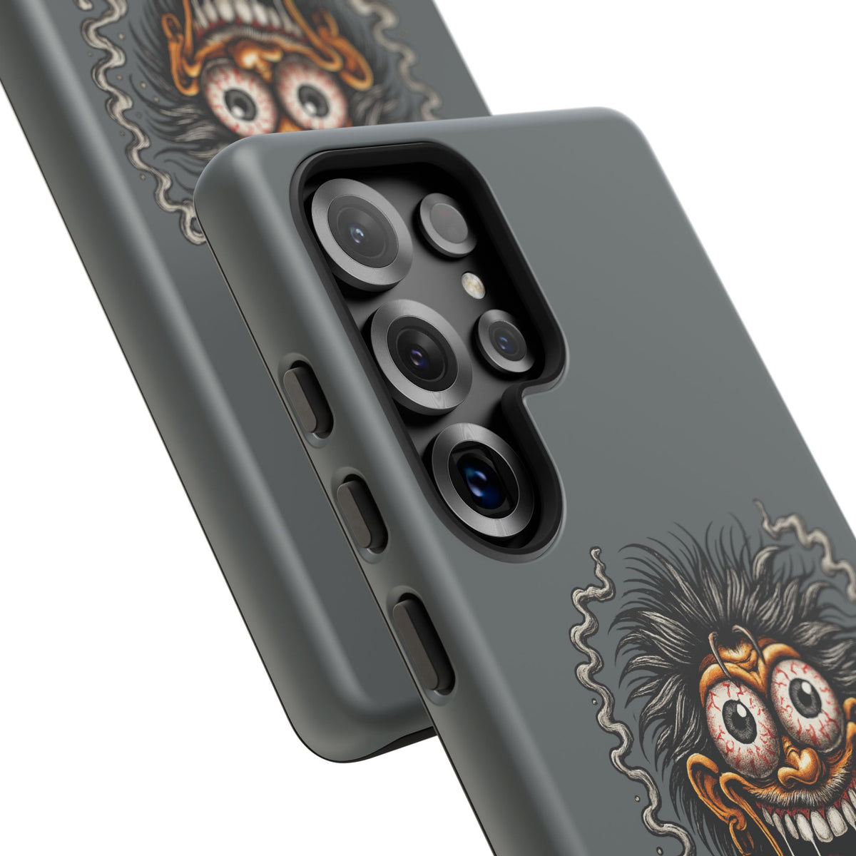 Phone Case — 'Life's a Blur and I'm Licking the Window' Funky Monster Graphic