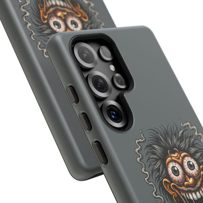Phone Case — 'Life's a Blur and I'm Licking the Window' Funky Monster Graphic