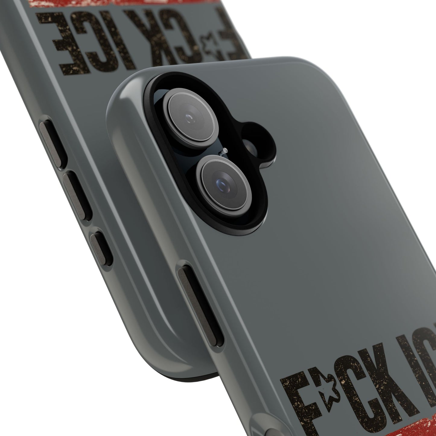 Phone Case - "F*CK ICE" Distressed Protest Design