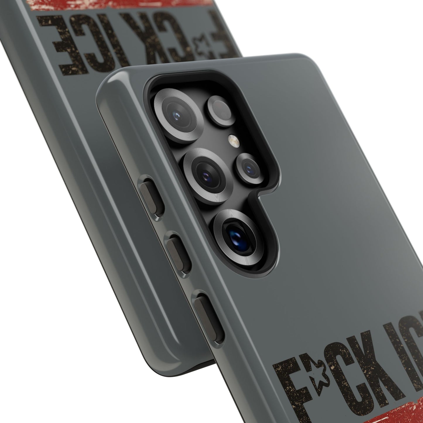 Phone Case - "F*CK ICE" Distressed Protest Design