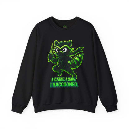 I Raccooned Ninja Crewneck