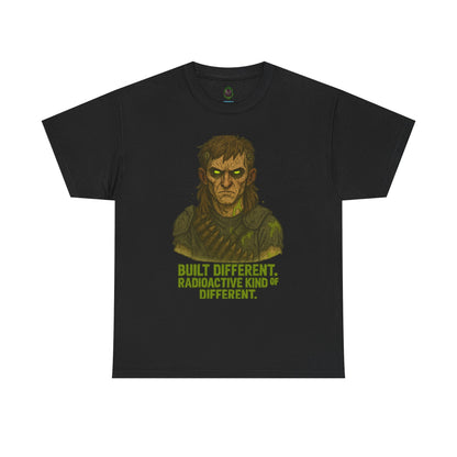 Mutant Warrior Graphic Tee — "Built Different, Radioactive and I Like It"
