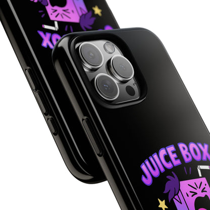 Phone Case — 'Juice Box Hero' Cute Cartoon Protective Cover