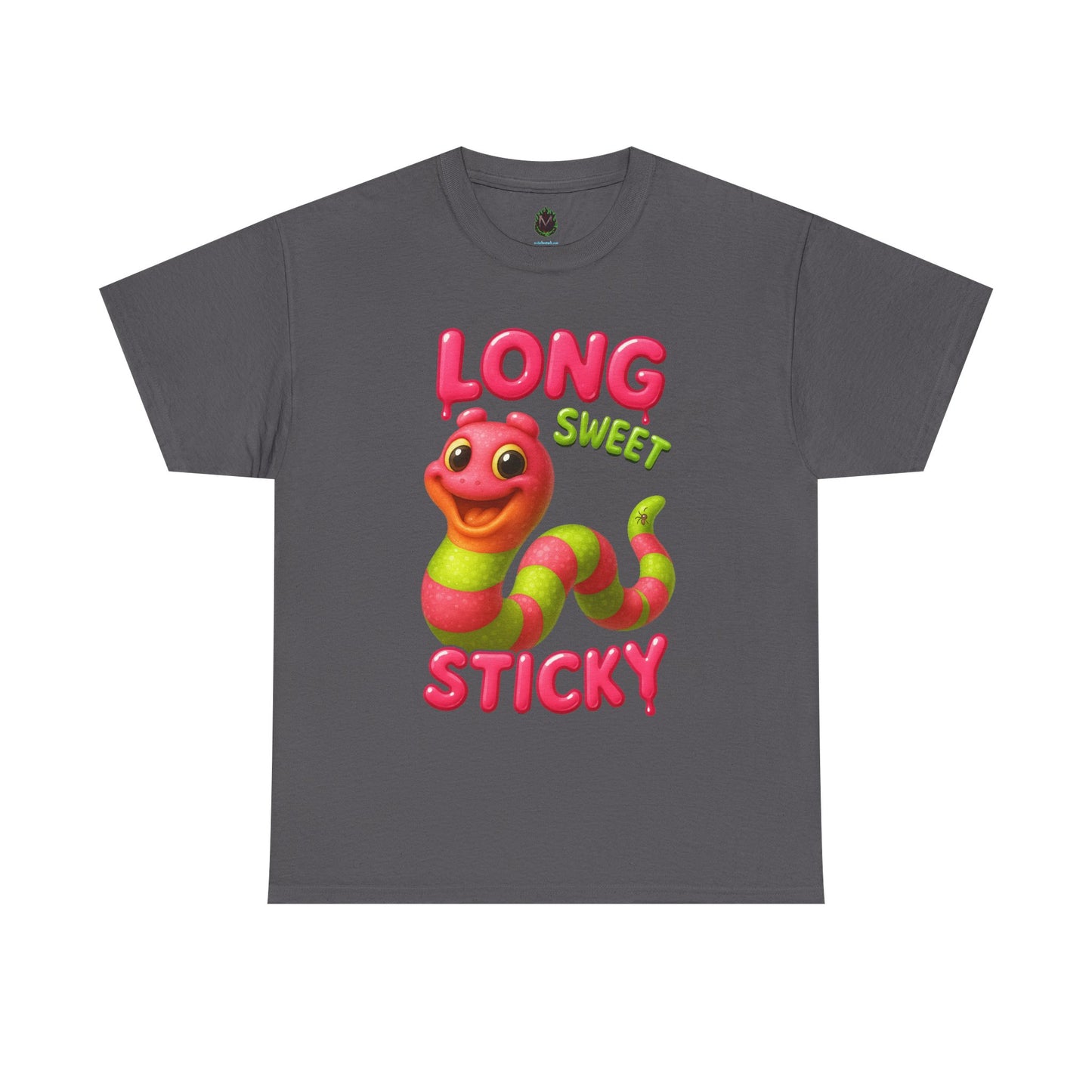 Long. Sweet. Sticky. – Gummy Worm Tee
