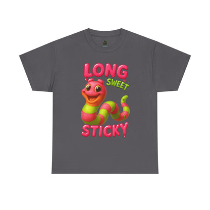 Long. Sweet. Sticky. – Gummy Worm Tee