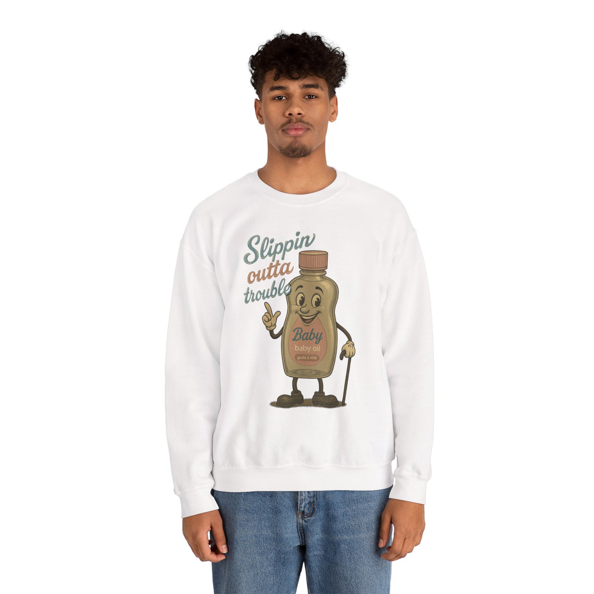 Slippin' Outta Trouble Crewneck