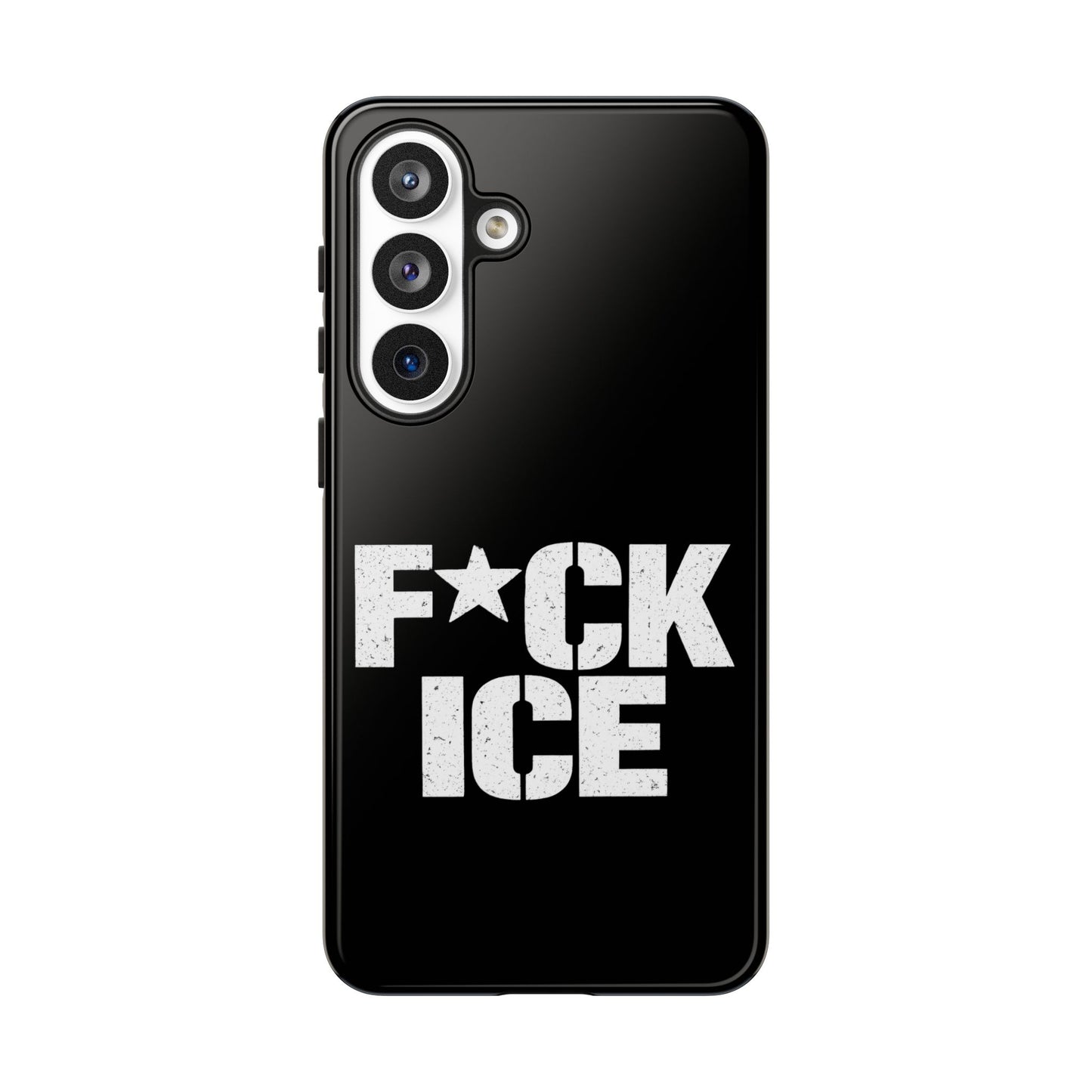 Phone Case — “F*CK ICE” Bold Protest Protective Cover